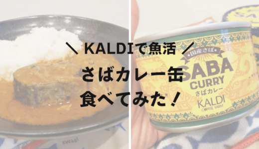 KALDIのさばカレー缶をストロング魚イーターが食べてみた