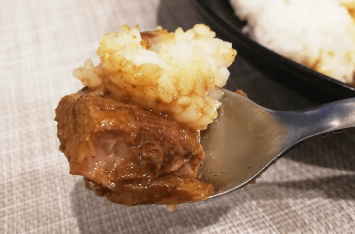 さばカレーを実食