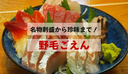 【野毛ごえん】最高を教えてくれるお店！名物刺盛りから珍味まで、お魚堪能しました